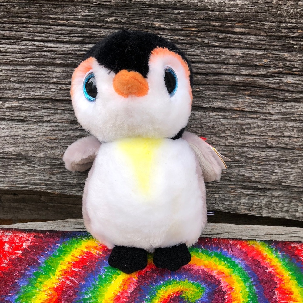 TY Beanie Babies Pongo penguin Plushie stuffed animal toy plush